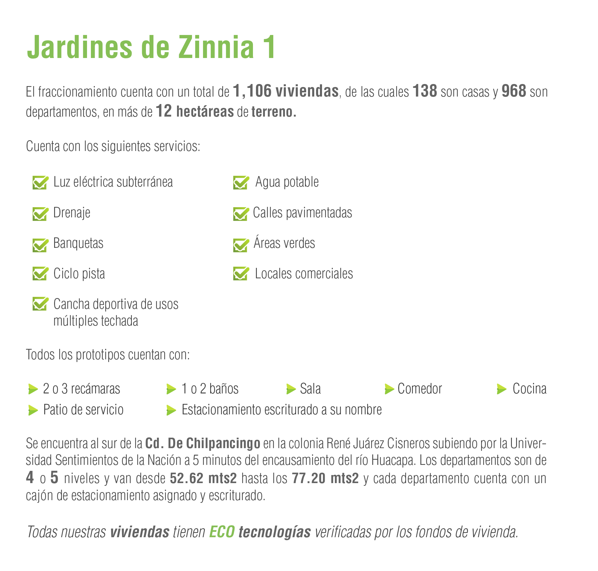 Descripción proyectos