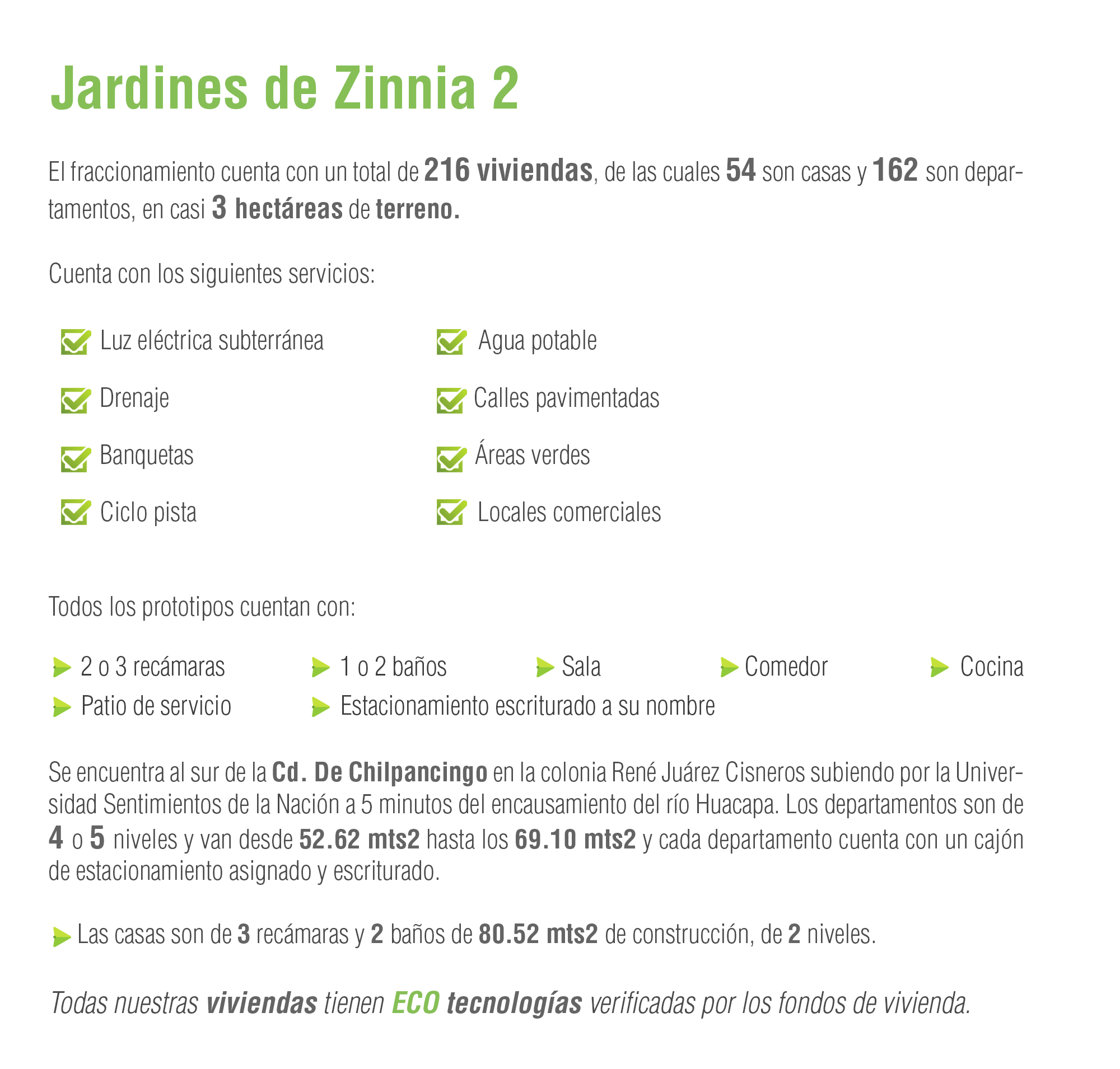 Descripción proyectos